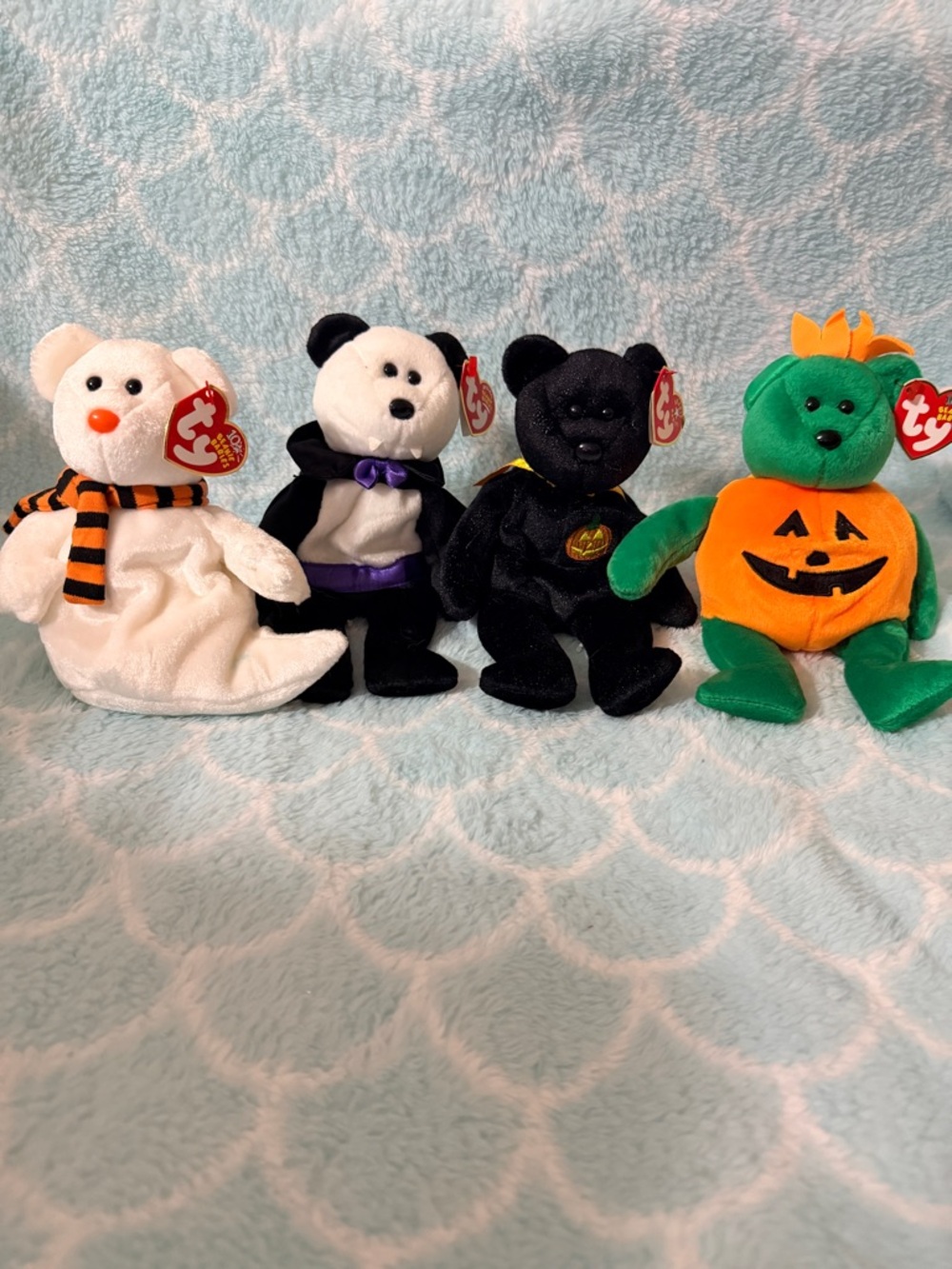 Ty Beanie Babies Halloween Bear Bundle - (2000–2003) 👻🧸
